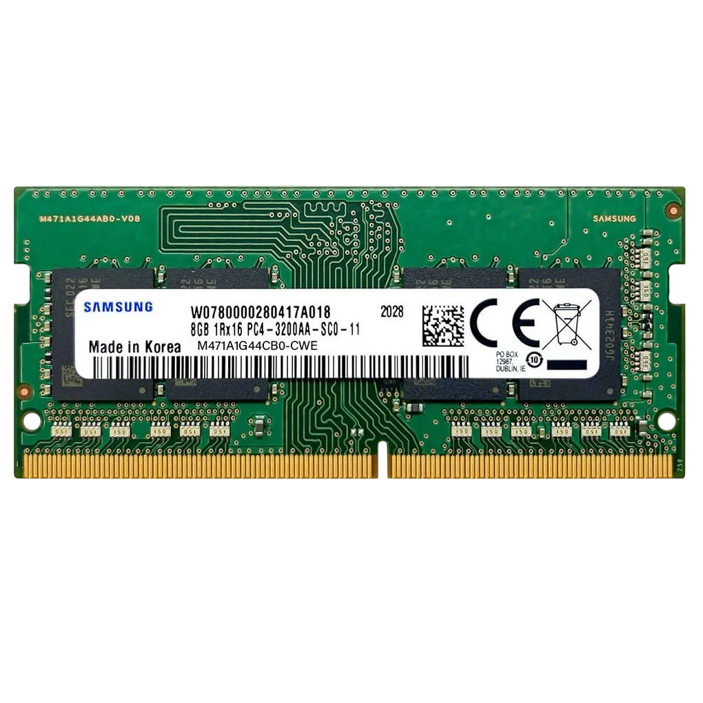 Samsung 8GB DDR4 SODIMM 1Rx16 PC4-3200AA-SC0-11 3200MHz RAM Geheugen