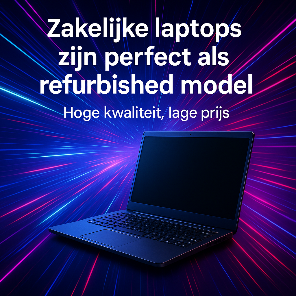 Waarom zakelijke laptops perfect zijn als refurbished model