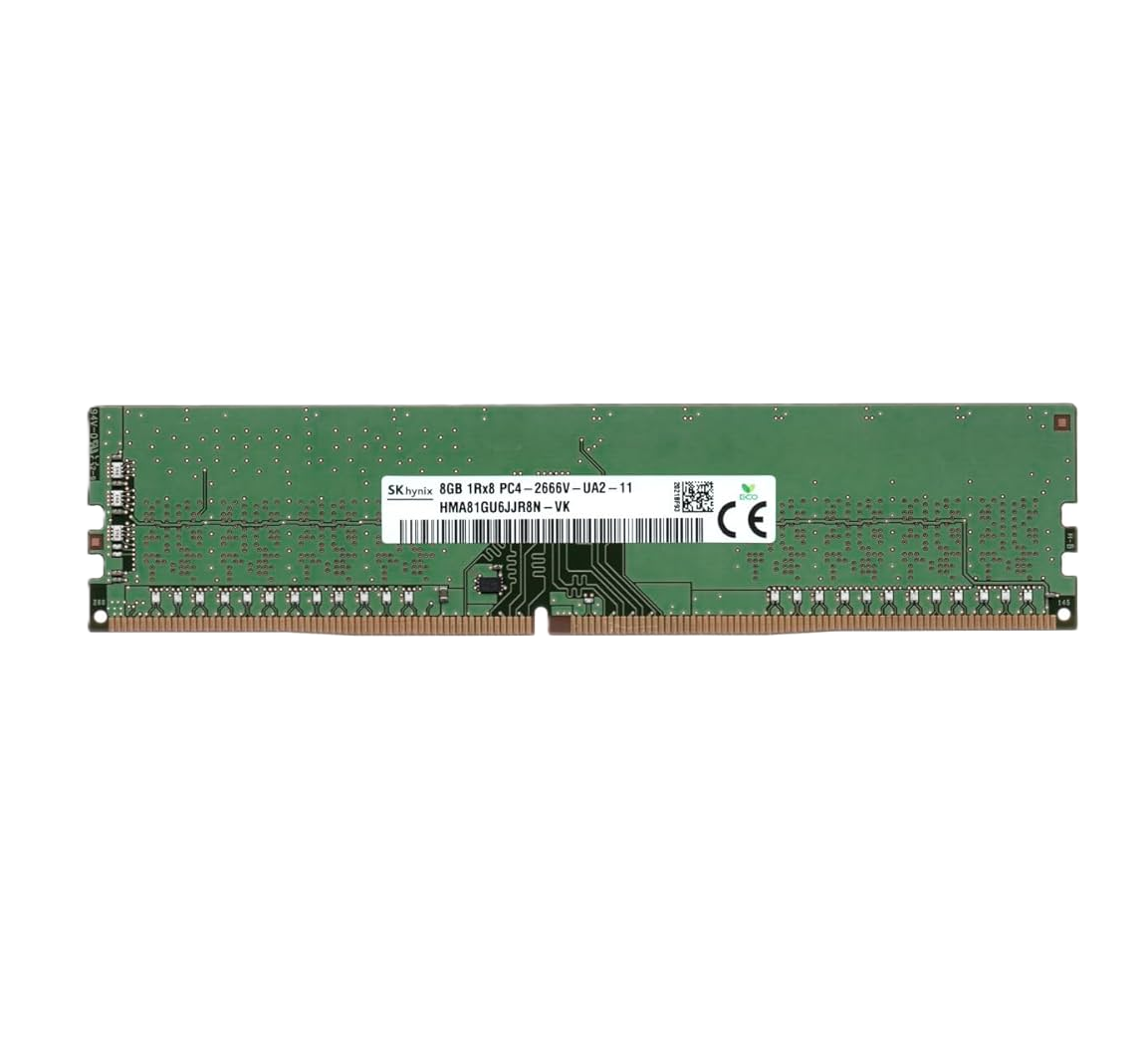 SK Hynix 8GB DDR4 2666MHz RAM PC4-2666V 1Rx8 Desktop Geheugen