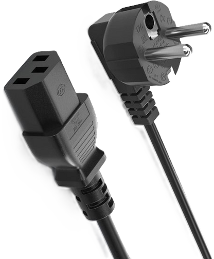 Voedingskabel C13 (Euro kabel) 1,8 meter Gebruikt