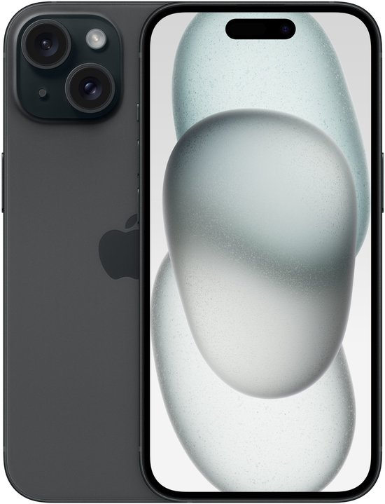 Apple iPhone 15 128GB Zwart Refurbished