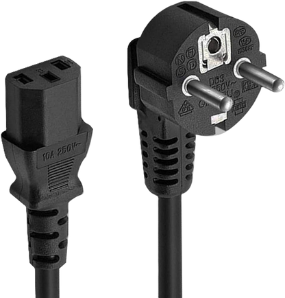 Voedingskabel C13 (Euro kabel) 1,8 meter Gebruikt