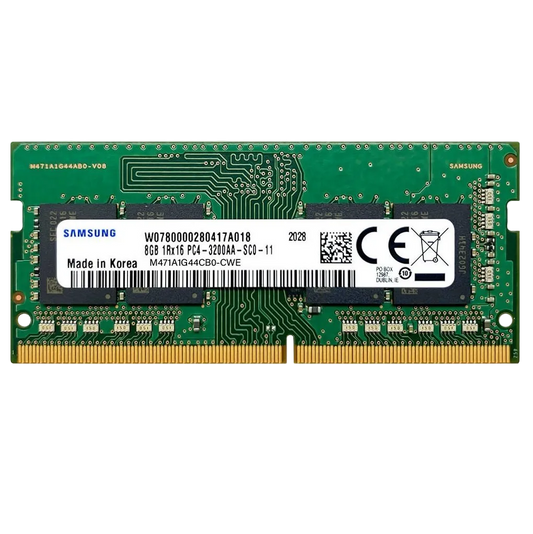 Samsung 8GB DDR4 SODIMM 1Rx16 PC4-3200AA-SC0-11 3200MHz RAM Geheugen