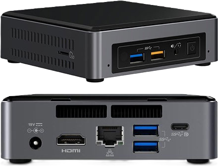 Intel NUC NUC7i5BNKP Intel Core i5 - 7e generatie