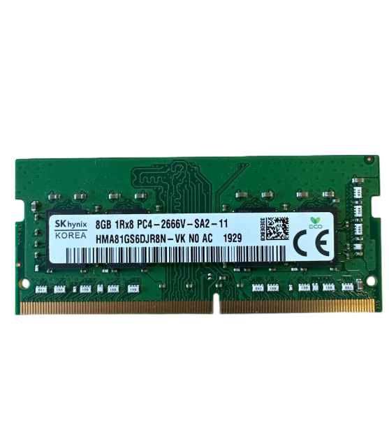 SK Hynix 8GB DDR4 SODIMM 1Rx8 PC4-2400T-SA1-AA 2400MHz RAM Geheugen