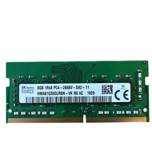 SK Hynix 8GB DDR4 SODIMM 1Rx8 PC4-2400T-SA1-AA 2400MHz RAM Geheugen
